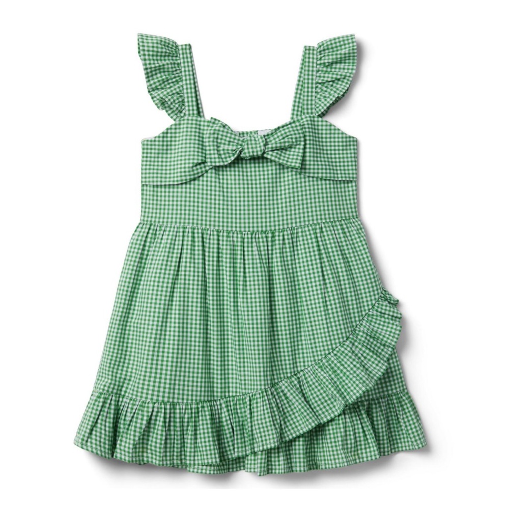 Girls Gingham Dress